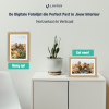 Digitale Fotolijst -  10.1 inch - Houten Frame - Inclusief Gratis 128GB SD Kaart
