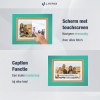 Digitale Fotolijst -  10.1 inch - Houten Frame - Inclusief Gratis 128GB SD Kaart