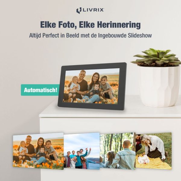 Digitale Fotolijst - 15.6 inch - Inclusief Gratis 128GB SD Kaart