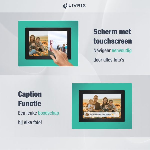 Digitale Fotolijst - 15.6 inch - Inclusief Gratis 128GB SD Kaart